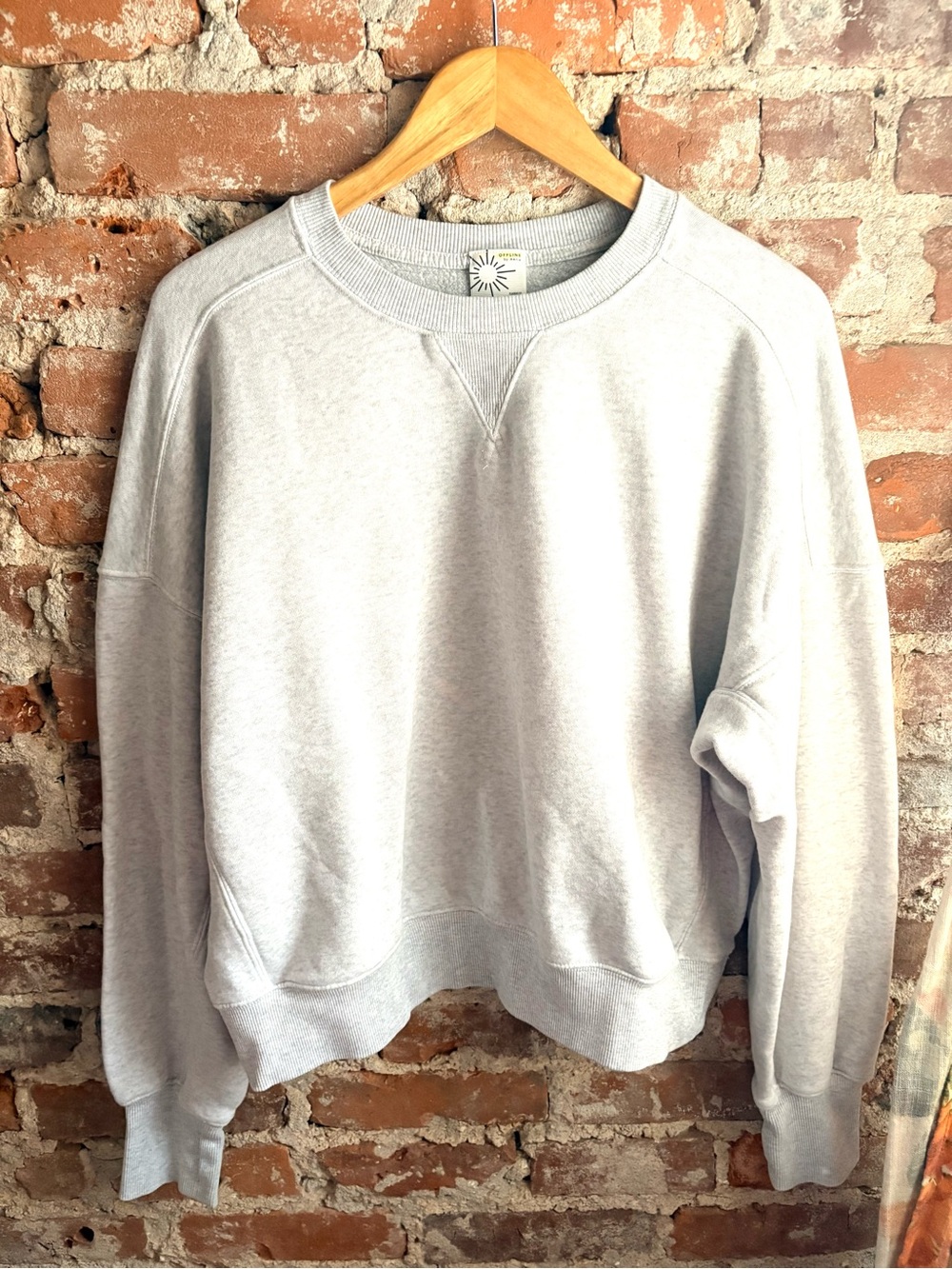 Aerie Offline Gray Crewneck Sweatshirt
